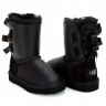 Ugg Kids Bailey Bow Metallic Black