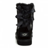 Ugg Kids Bailey Bow Metallic Black