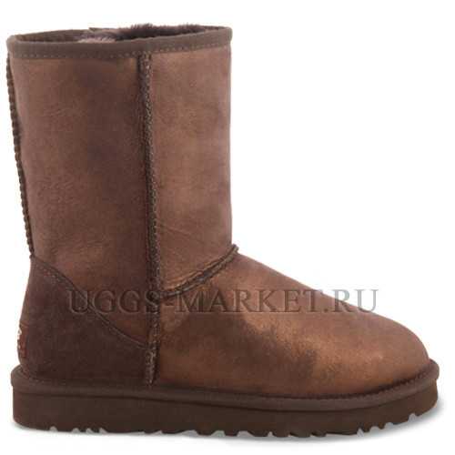 Ugg Classic Short Glitter Chocolate