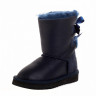 Ugg Kids Bailey Bow Metallic Navy