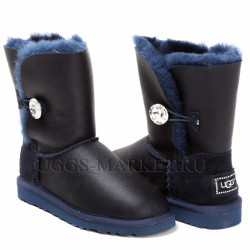 Ugg Bailey Button Bling Metallic Navy