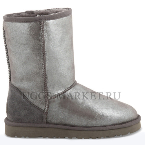 Ugg Classic Short Glitter Grey