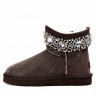 Ugg & Jimmy Choo Crystals Bomber Chocolate