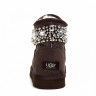 Ugg & Jimmy Choo Crystals Bomber Chocolate