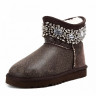 Ugg & Jimmy Choo Crystals Bomber Chocolate