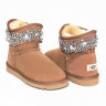 Ugg & Jimmy Choo Crystals Chestnut