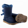 Ugg Kids Bailey Bow Navy
