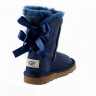 Ugg Kids Bailey Bow Navy