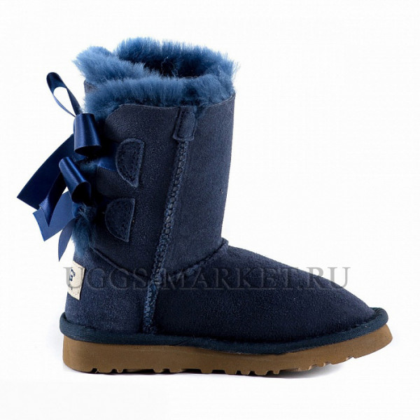 Ugg Kids Bailey Bow Navy