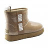 UGG Clear Mini Chestnut