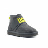UGG Kids Neumel II Graphic Logo Boot Grey