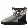Ugg & Jimmy Choo Crystals Glitter Black