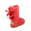 Ugg Kids Bailey Bow Navy Red