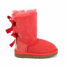 Ugg Kids Bailey Bow Navy Red