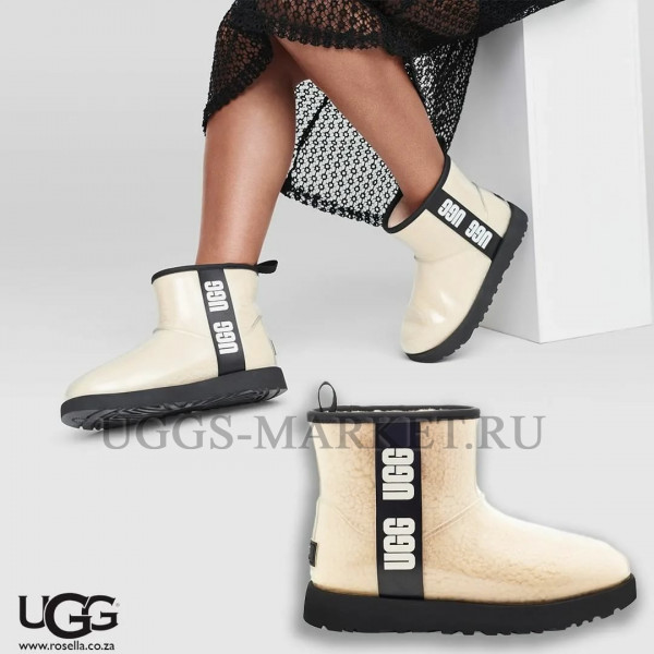 Ugg Classic Clear Mini Natural / Black