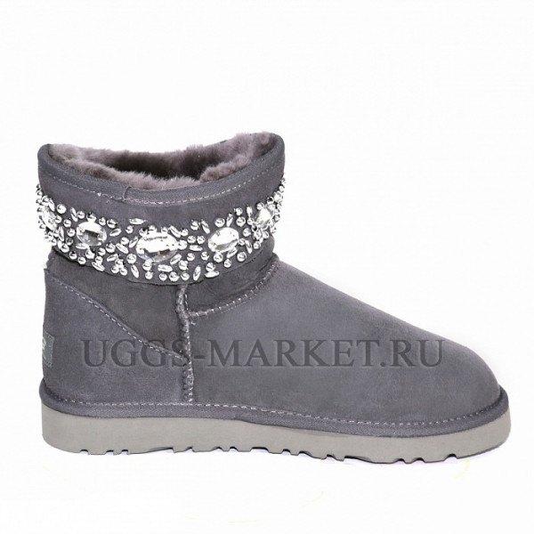 Ugg & Jimmy Choo Crystals Grey
