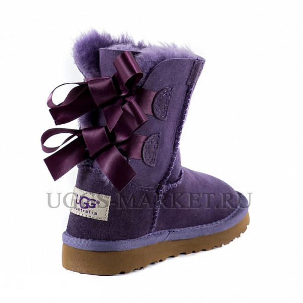 Ugg Kids Bailey Bow Purple