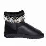 Ugg & Jimmy Choo Crystals Metallic Black