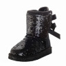 Ugg Kids Bailey Bow Sparkles Black