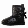 Ugg Kids Bailey Bow Sparkles Black