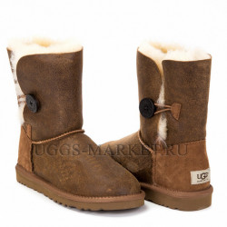 Ugg Bailey Button Bomber Jacket Chestnut