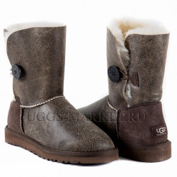 Ugg Bailey Button Bomber Jacket Chocolate