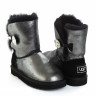Ugg Kids Bailey Button Bling Glitter Black