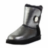 Ugg Kids Bailey Button Bling Glitter Black