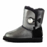 Ugg Kids Bailey Button Bling Glitter Black