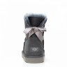 Ugg Mini Bailey Bow Metallic Grey