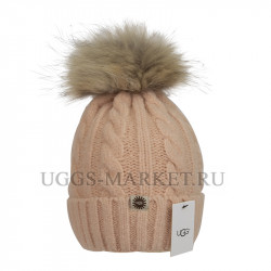 Шапка Ugg Светло-Розовая