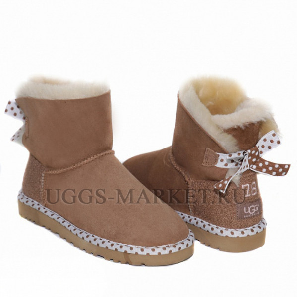 Ugg Mini Bailey Bow 78 Chestnut