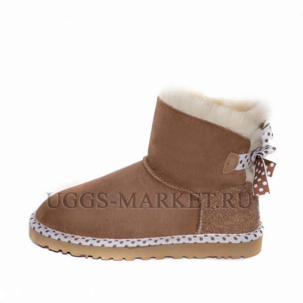 Ugg Mini Bailey Bow 78 Chestnut