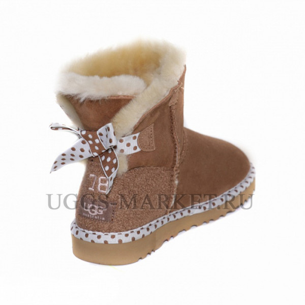 Ugg Mini Bailey Bow 78 Chestnut