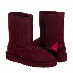 Ugg Classic Short II Metallic Port