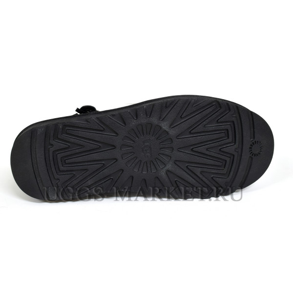 UGG Neumel Zip Leather Black