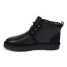 UGG Neumel Zip Leather Black