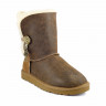 Ugg Bailey Button Briana Bomber Jacket Chocolate