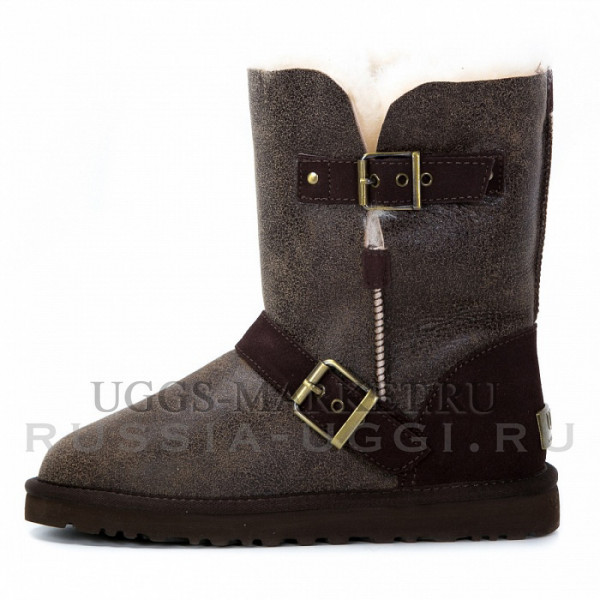 Ugg Dylyn Bomber Jacket Chocolate