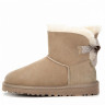 Ugg Mini Bailey Bow Pattern Sand