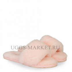Ugg Fluff Slide Slippers Pink