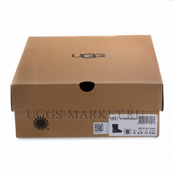Ugg Classic Short Metallic Black