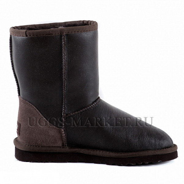 Ugg Classic Short Metallic Chocolate