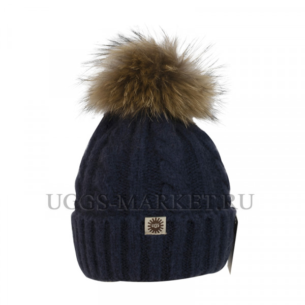 Шапка Ugg Синяя