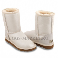 Ugg Classic Short Metallic Cloud