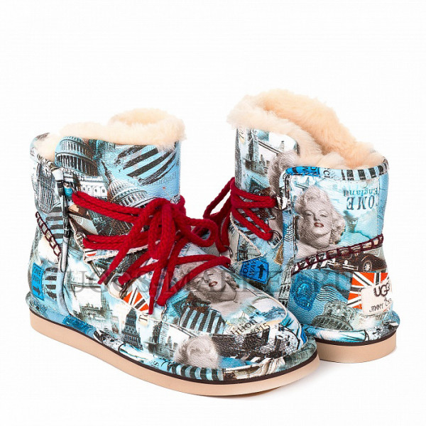Ugg & Jimmy Choo Lodge Travel Blue