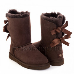 Ugg Bailey Bow Chocolate