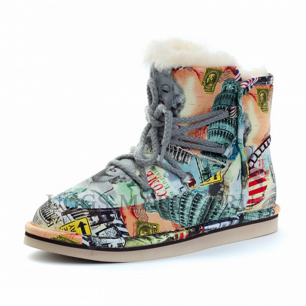 Ugg & Jimmy Choo Lodge Travel Orange