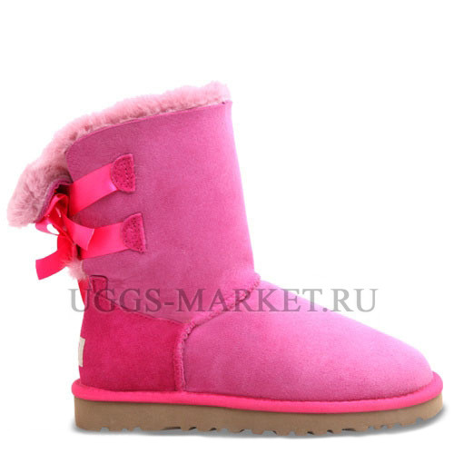 Ugg Bailey Bow Dark Dusty Rose