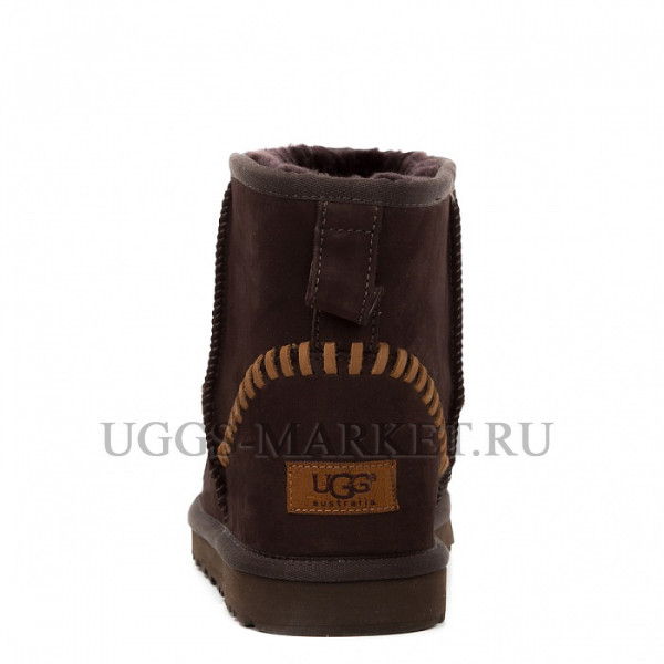 Ugg Mens Classic Mini Deco Chocolate